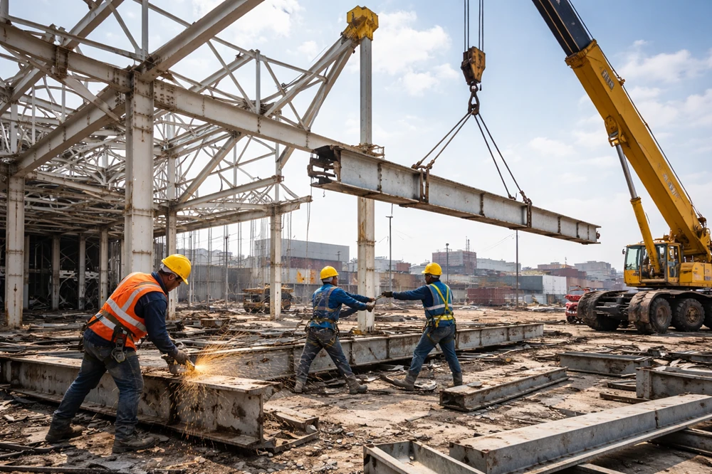 Konya Çelik Konstrüksiyon Sökümü